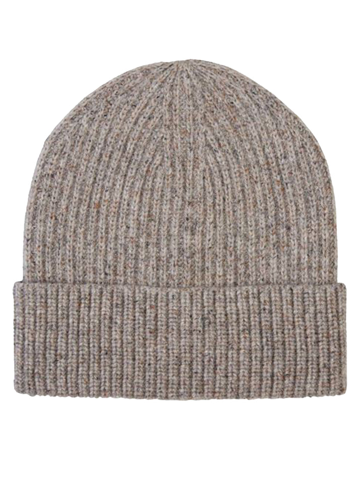 Profuomo wollen muts grijs-40% Wol<br />30% Viscose<br />20% Polyamide<br />10% Zijde-HEREN ACCESSOIRES-Grijs