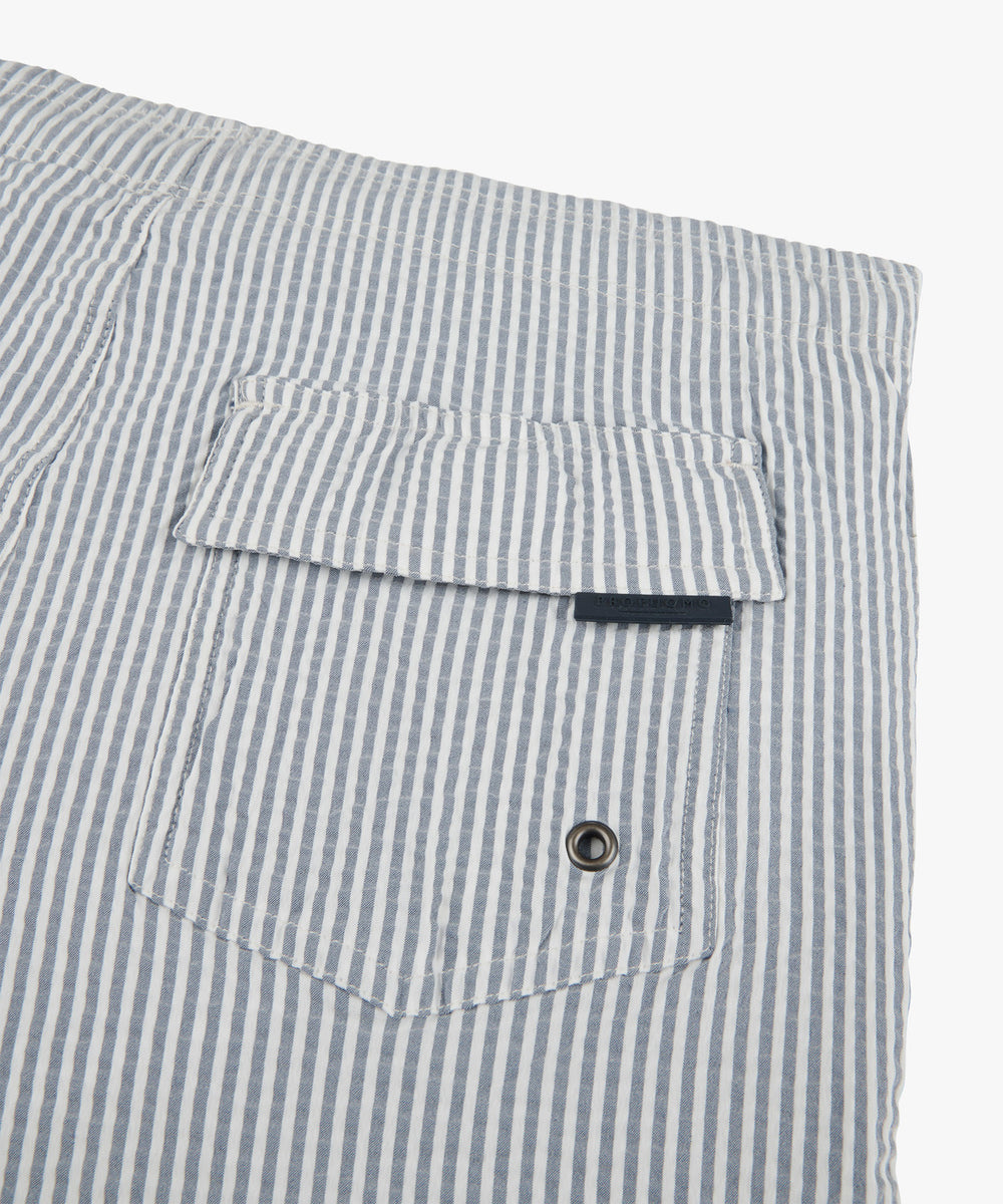 Profuomo Zwembroek Streep – Grijs-44% polyamide, 25% polyester, 25% katoen, 6% lycra-HEREN BROEKEN-Grijs