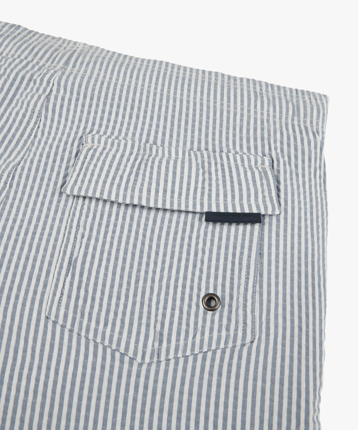 Profuomo Zwembroek Streep – Grijs-44% polyamide, 25% polyester, 25% katoen, 6% lycra-HEREN BROEKEN-Grijs