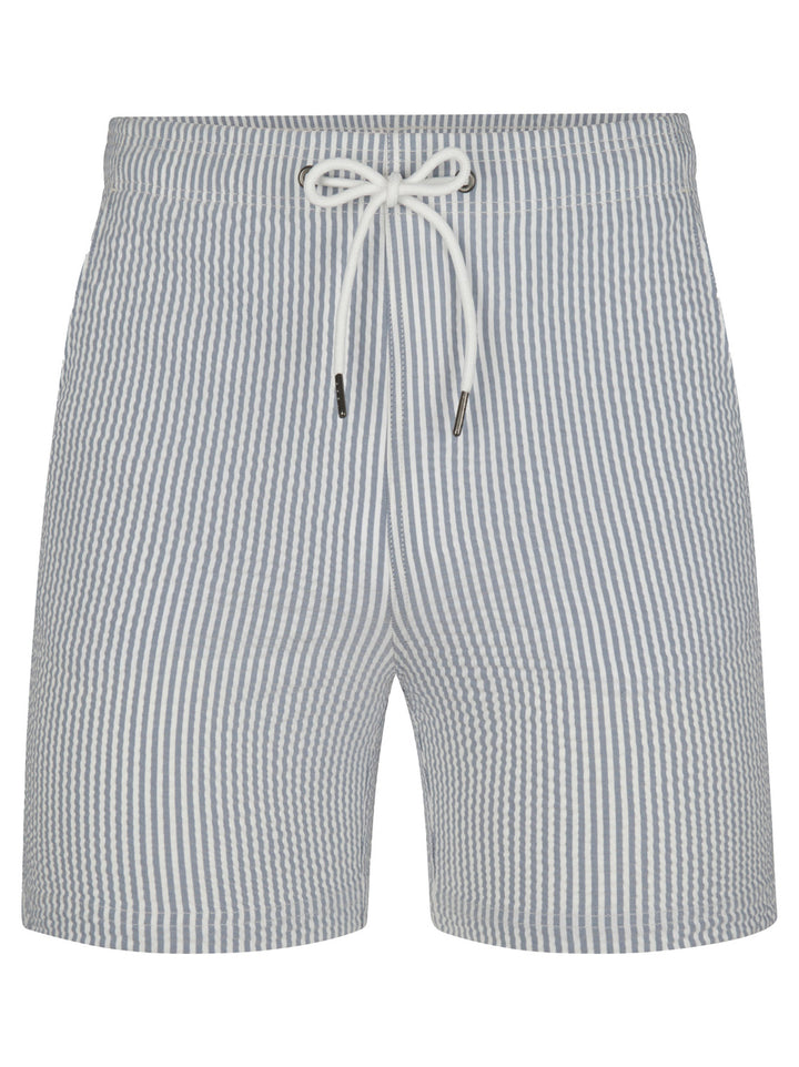 Profuomo Zwembroek Streep – Grijs-44% polyamide, 25% polyester, 25% katoen, 6% lycra-HEREN BROEKEN-Grijs