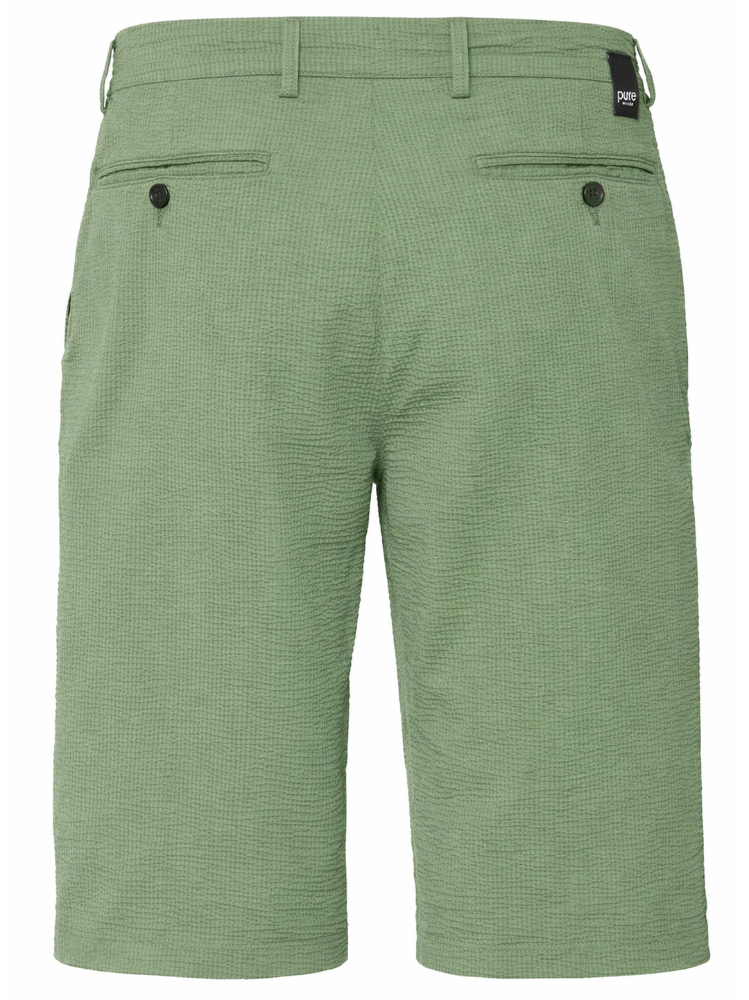 PURE Functional Bermuda Short– Groen-86% polyamide, 14% elastaan-HEREN BROEKEN-Groen