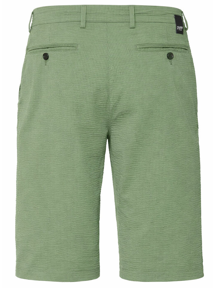PURE Functional Bermuda Short– Groen-86% polyamide, 14% elastaan-HEREN BROEKEN-Groen