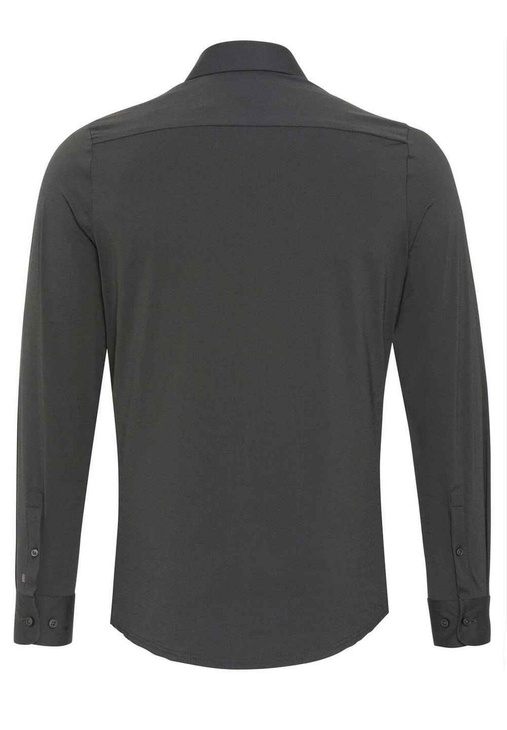 PURE H.TICO overhemd lange mow-Materiaal: 83% polyamide, 17% elastaan-HEREN SHIRTS-Grijs