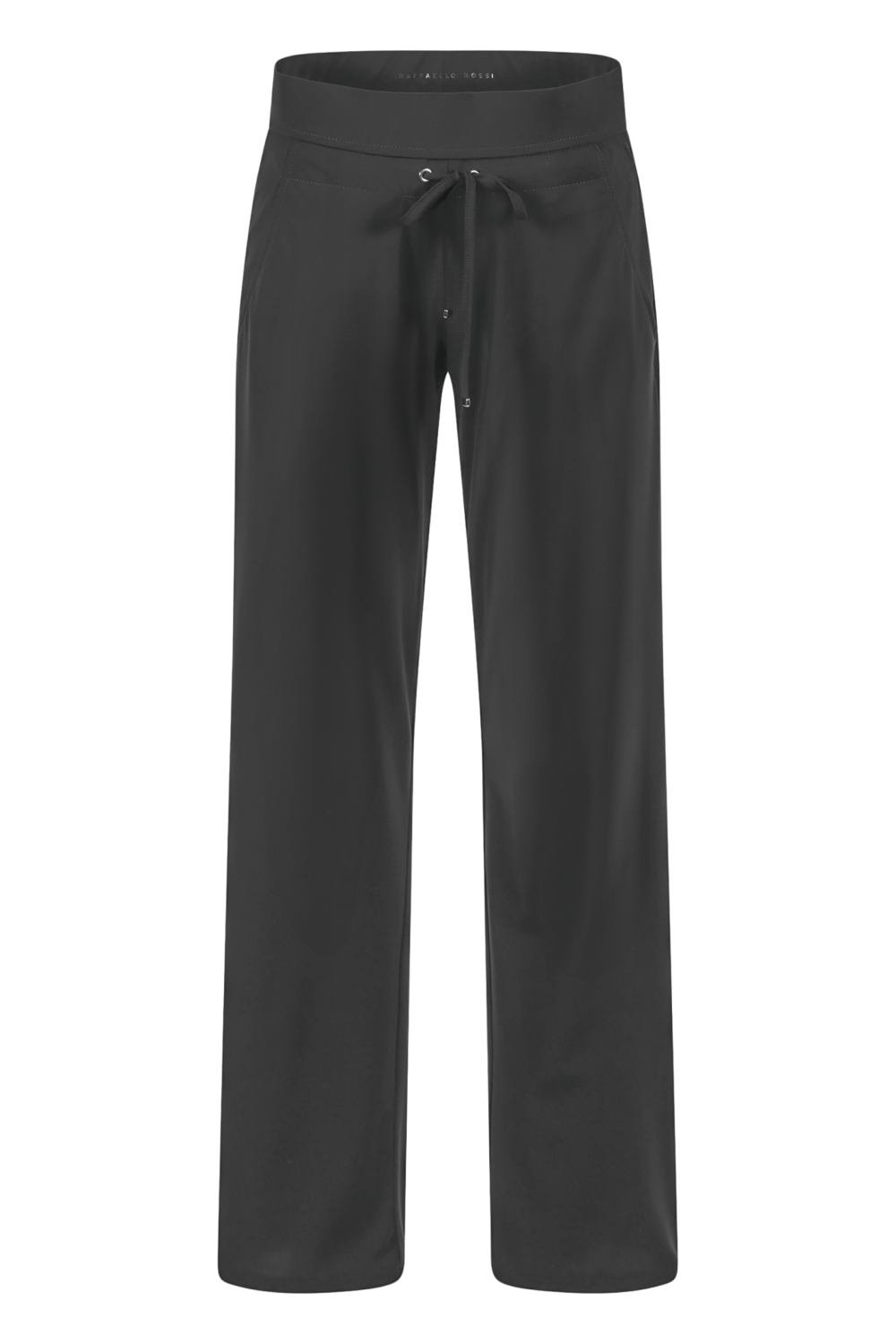 Rafaello Rossi CADICE STRAIGHT pantalon-68% polyamide, 32% elasthaan-DAMES BROEKEN-Zwart