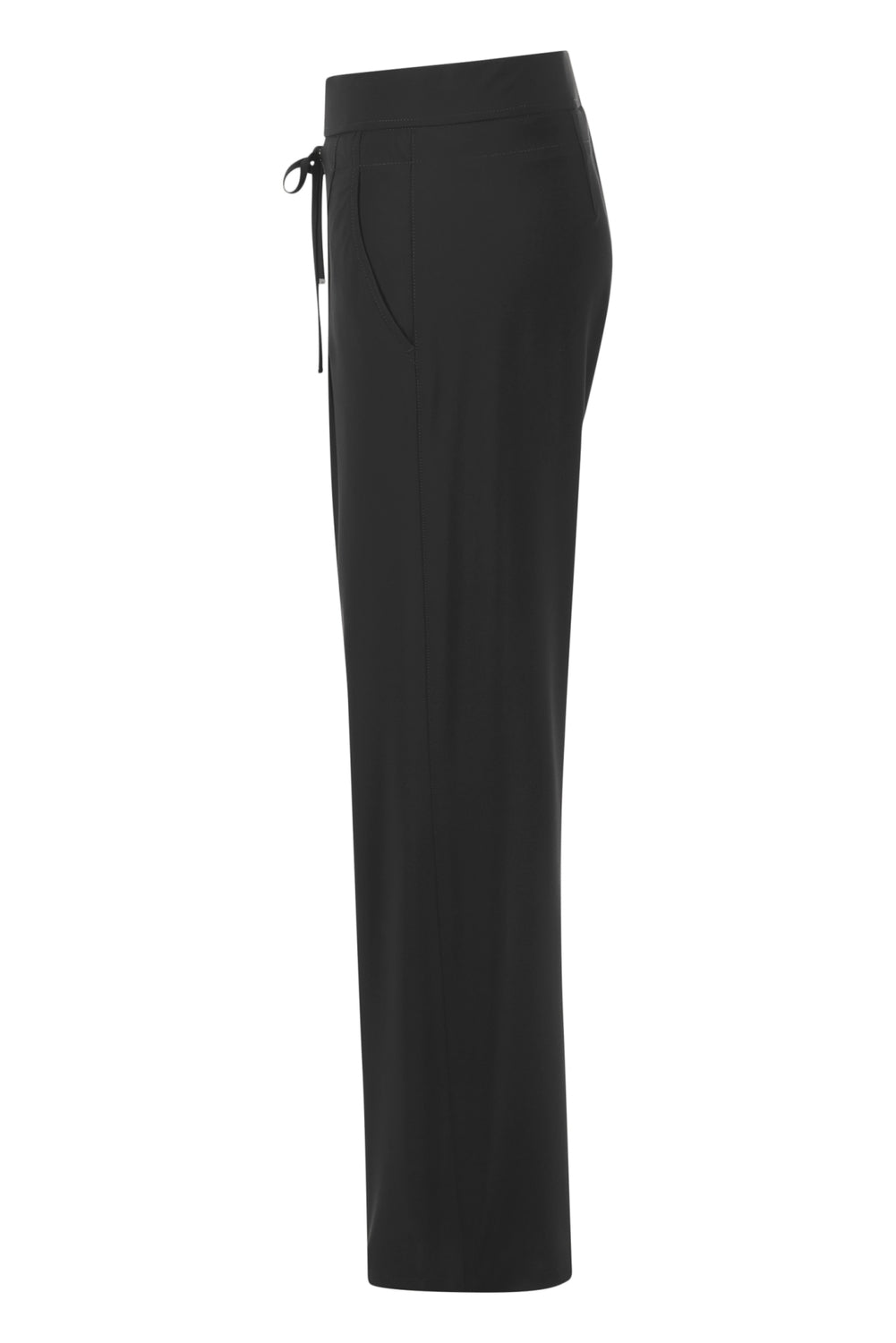 Rafaello Rossi CADICE STRAIGHT pantalon-68% polyamide, 32% elasthaan-DAMES BROEKEN-Zwart