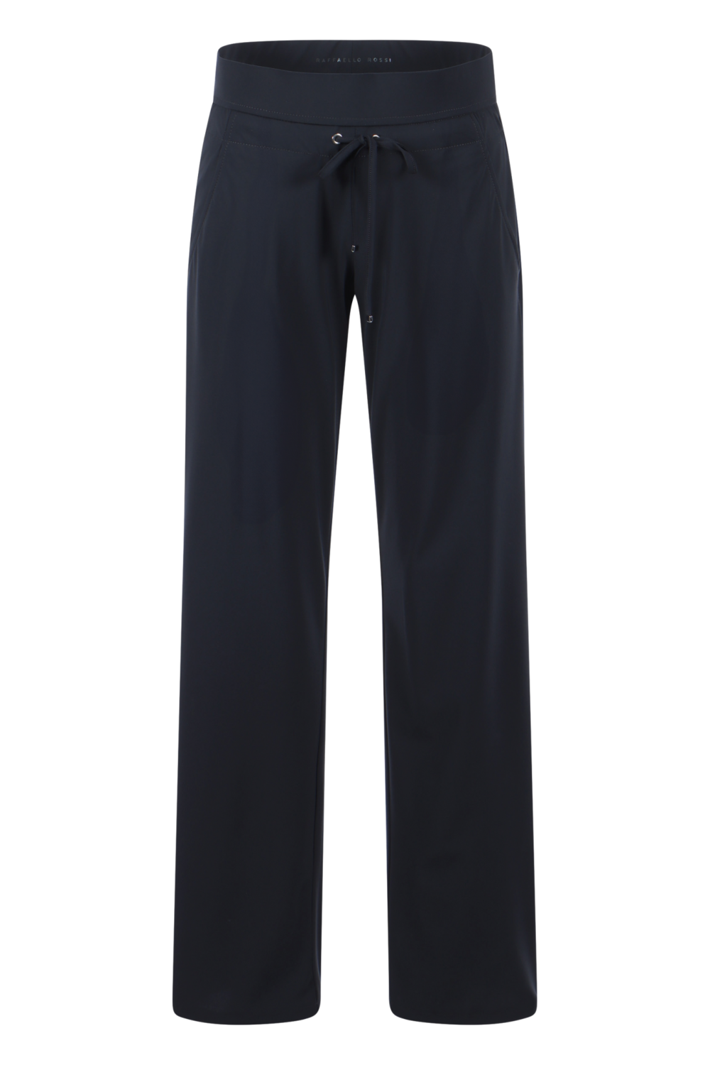 Rafaello Rossi CANDICE STRAIGHT pantalon-68% polyamide, 32% elasthaan-DAMES BROEKEN-Blauw