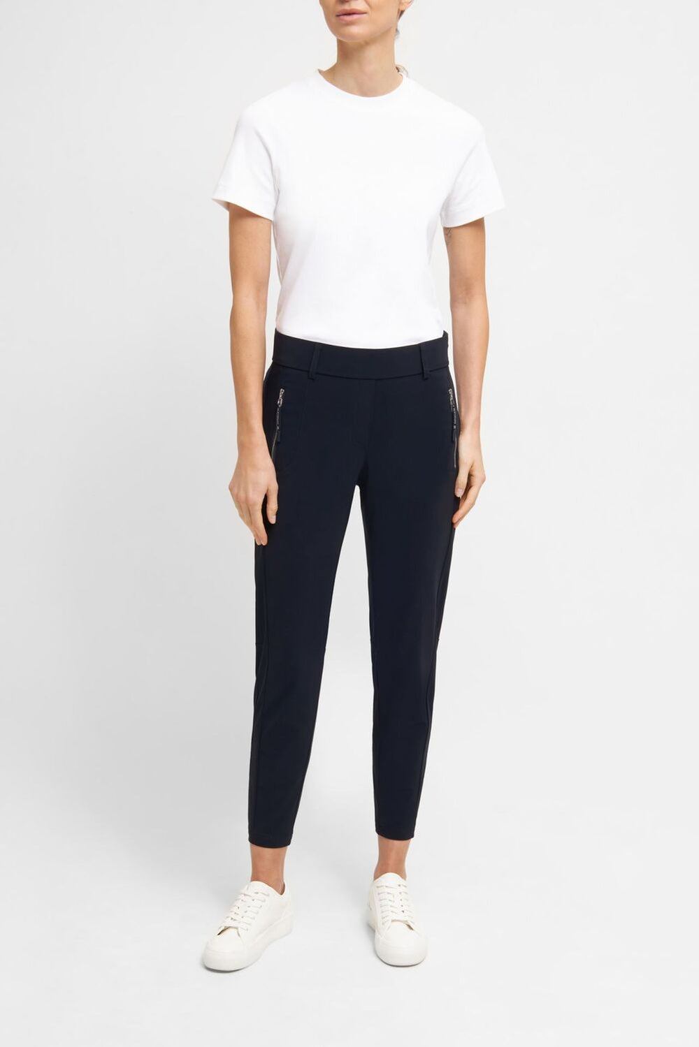 Rafaello Rossi pantalon NATINA SPORT-68% polyamide, 32% elasthaan-DAMES BROEKEN-Blauw