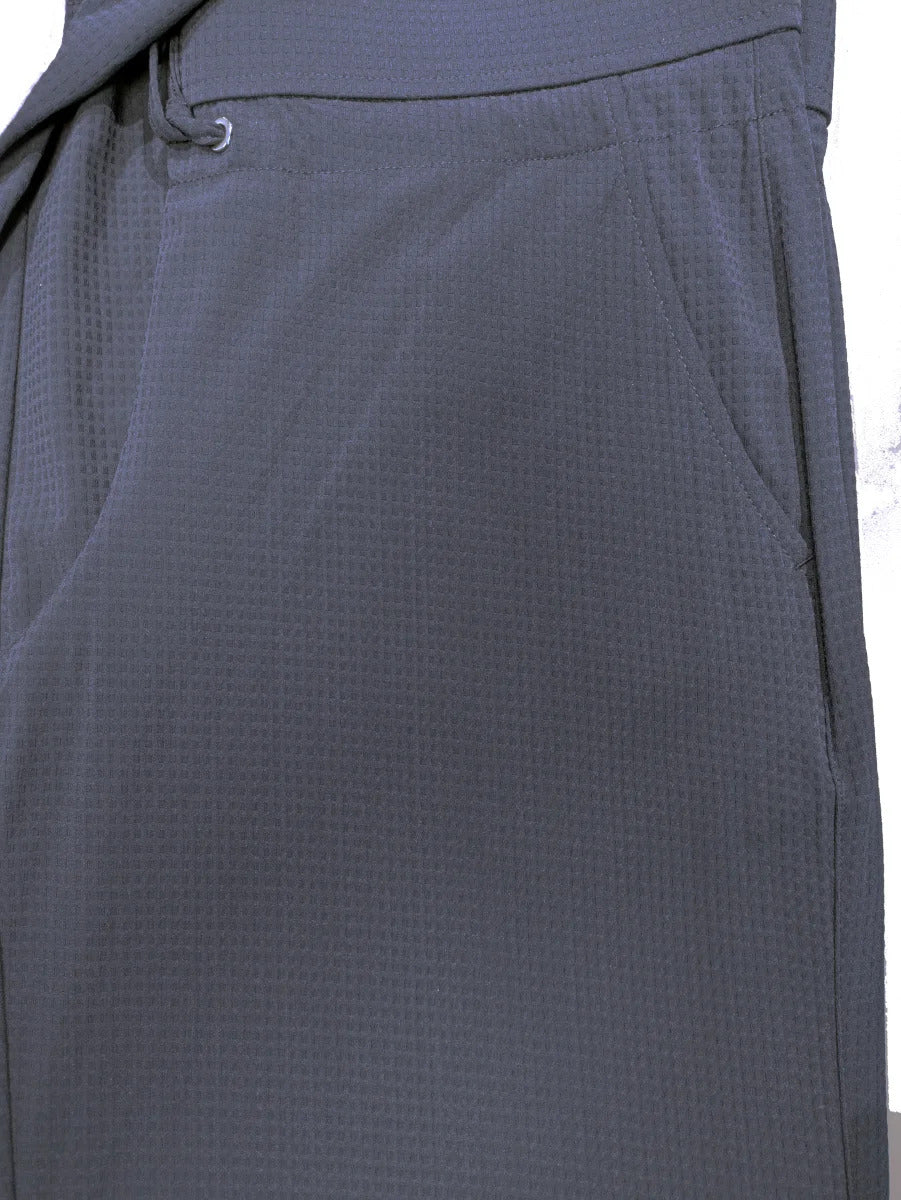 Raffaello Rossi Candice Straight Minisquare Jersey-DAMES BROEKEN-Blauw