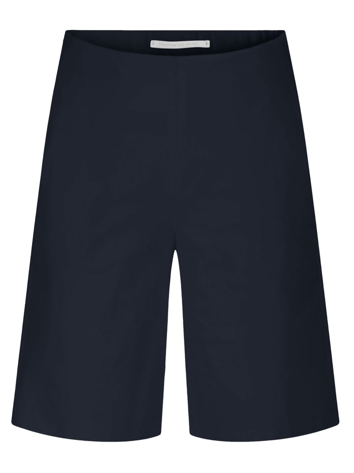 Raffaello Rossi ISKA Short – Blauw-47% polyamide, 46% katoen, 7% elastaan-DAMES BROEKEN-Blauw
