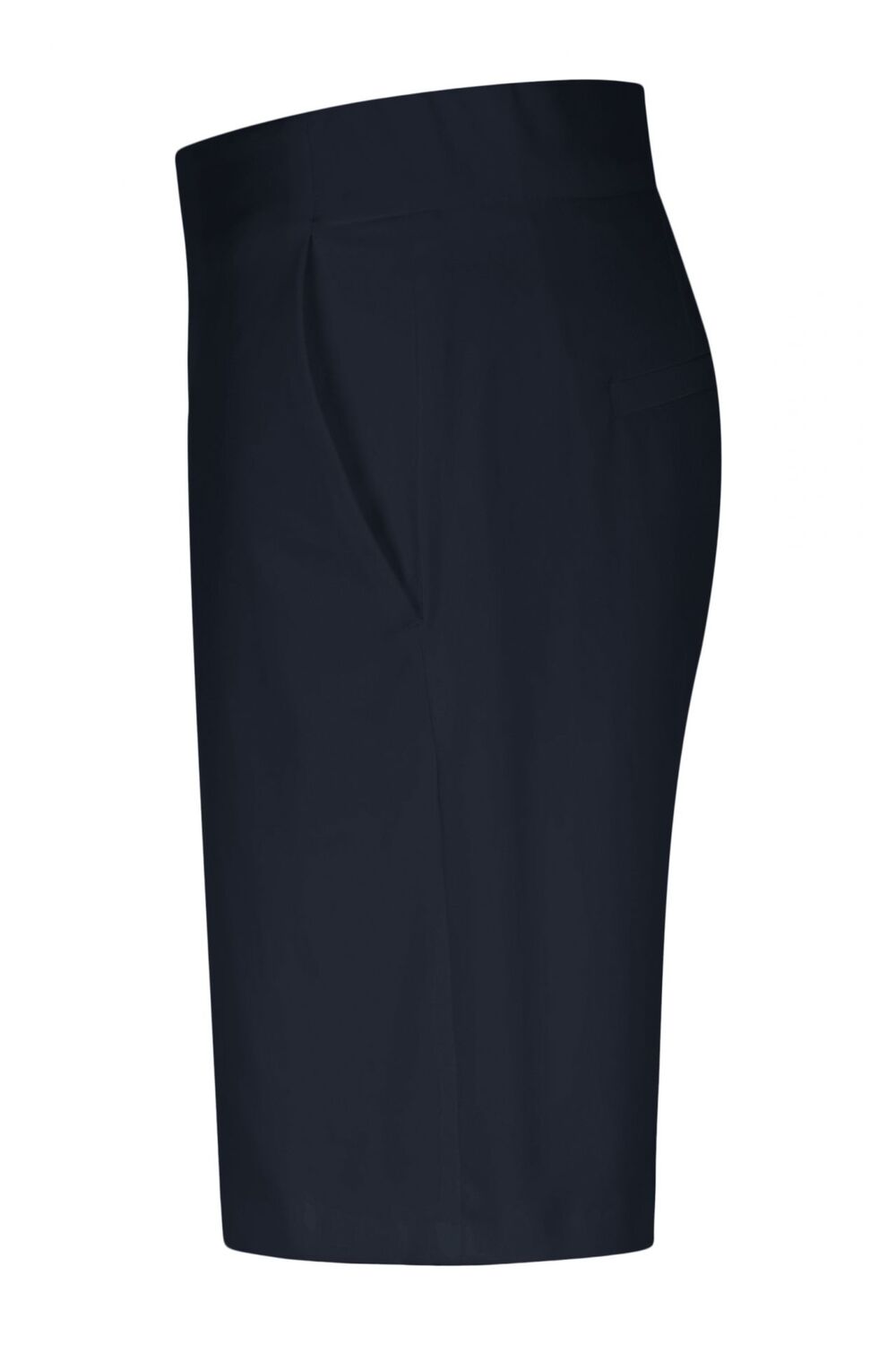 Raffaello Rossi ISKA Short – Blauw-47% polyamide, 46% katoen, 7% elastaan-DAMES BROEKEN-Blauw