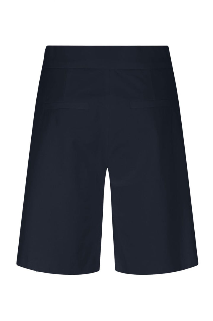 Raffaello Rossi ISKA Short – Blauw-47% polyamide, 46% katoen, 7% elastaan-DAMES BROEKEN-Blauw