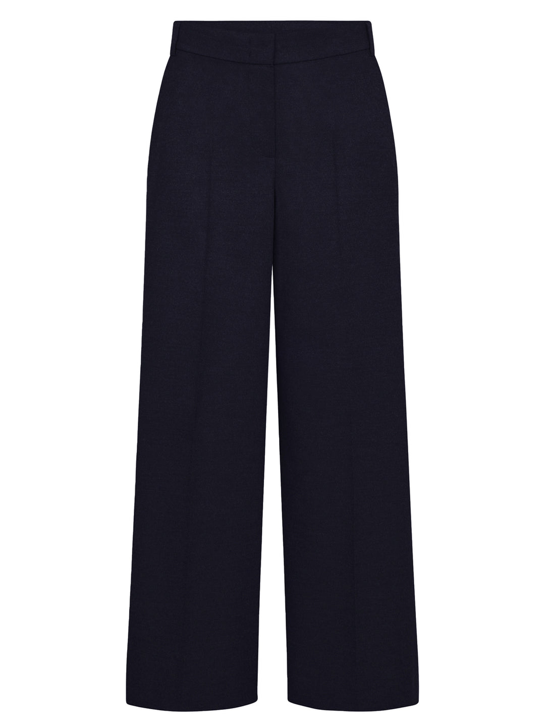 Raffaello Rossi Jascha O Pantalon – Blauw-51% polyester, 27% viscose, 20% wol, 2% elastaan-DAMES BROEKEN-Blauw