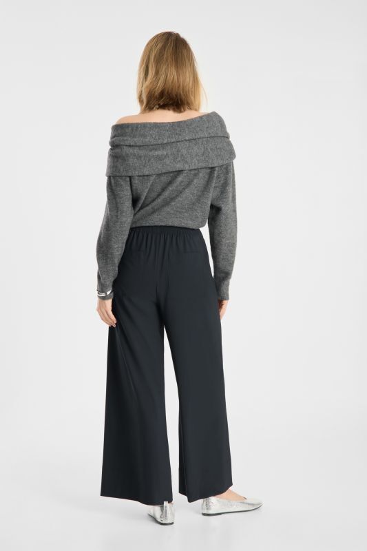 Raffaello Rossi Lizett Pantalon – Blauw-75% polyamide, 25% elastaan-DAMES BROEKEN-Blauw