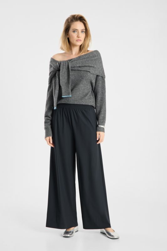 Raffaello Rossi Lizett Pantalon – Blauw-75% polyamide, 25% elastaan-DAMES BROEKEN-Blauw