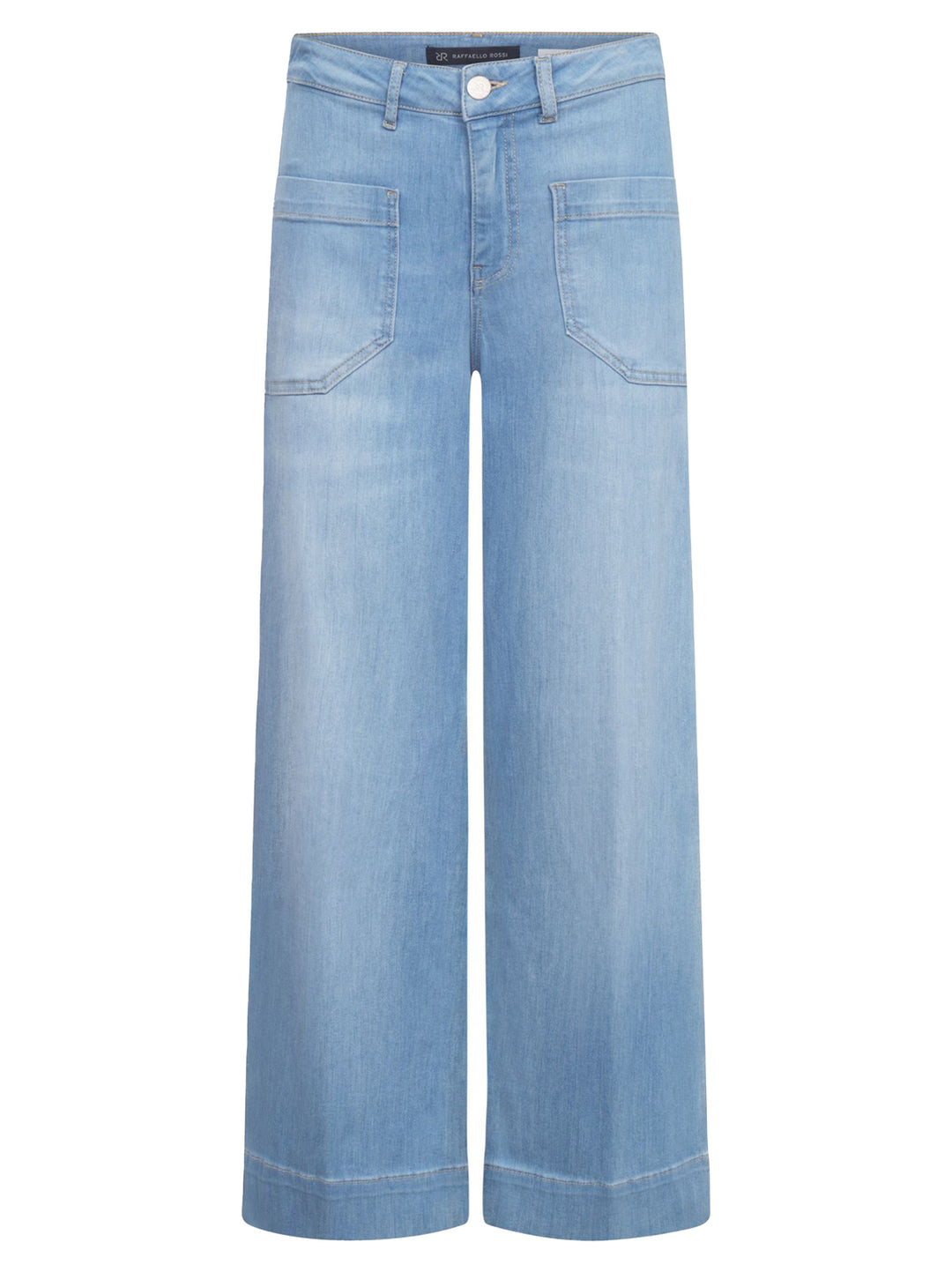 Raffaello Rossi Miru Jeans – Blauw-79% katoen, 11% polyester, 8% lyocell, 2% elastaan-DAMES BROEKEN-Blauw