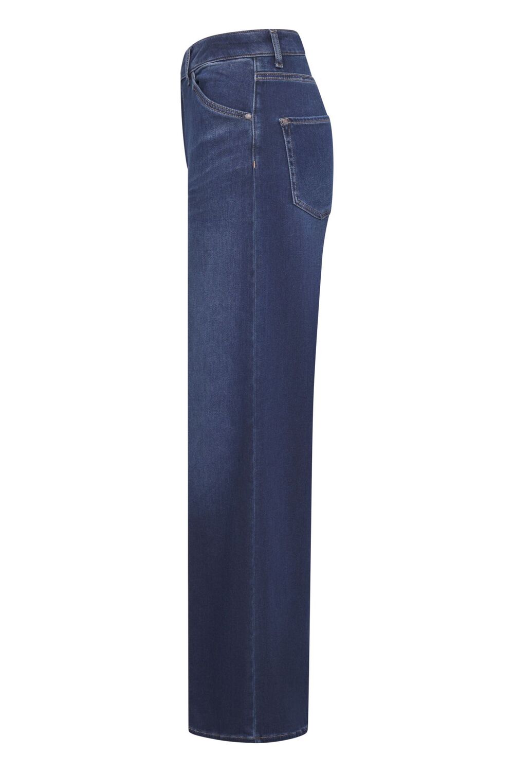 Raffaello Rossi Sena Slouchy Denim – Blauw-49% katoen, 40% lyocell, 9% polyester, 2% elasthaan-DAMES BROEKEN-Blauw