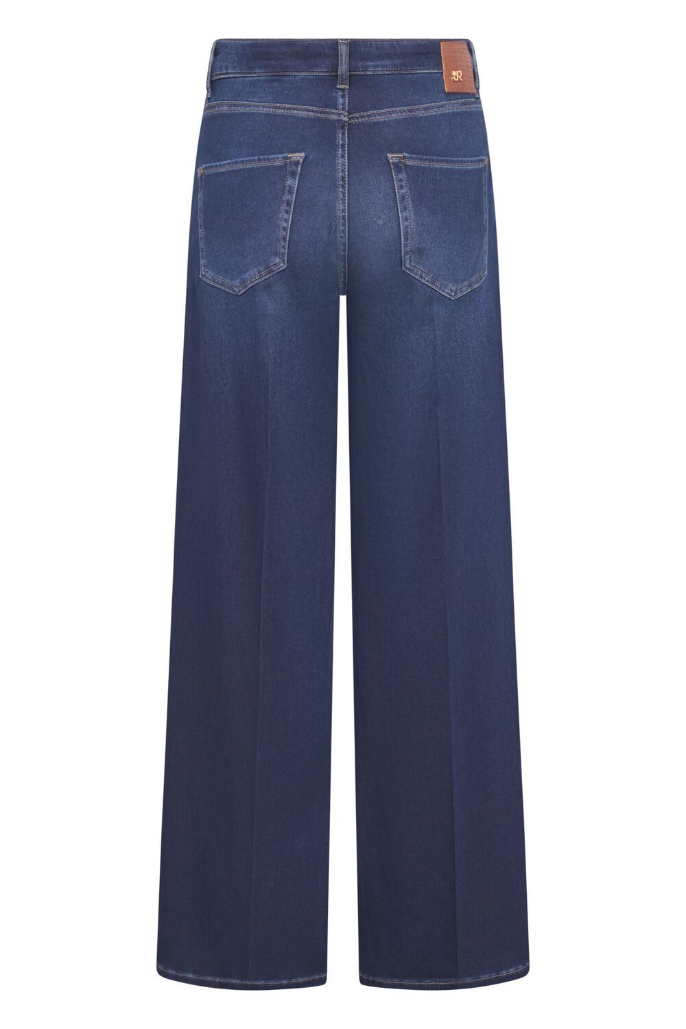 Raffaello Rossi Sena Slouchy Denim – Blauw-49% katoen, 40% lyocell, 9% polyester, 2% elasthaan-DAMES BROEKEN-Blauw