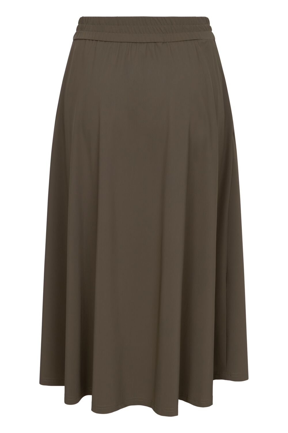Raffaello Rossi Smea Lange rok – Groen-75% polyamide, 25% elastaan-DAMES ROKKEN-Groen