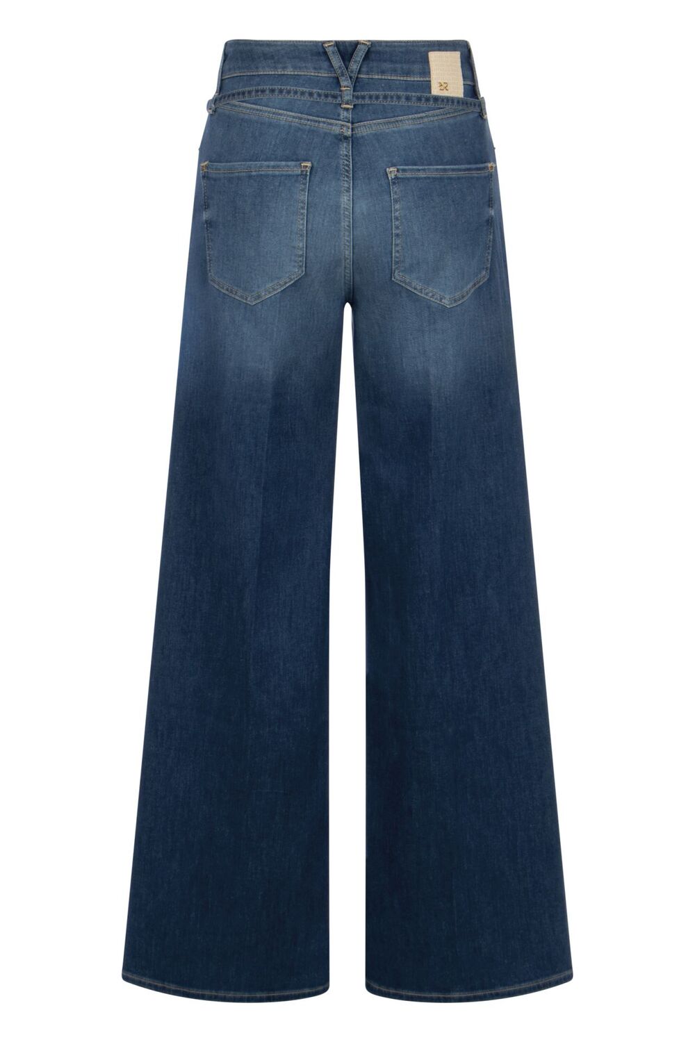 Raffaello Rossi Sventy B jeans-79% Katoen<br />11% Polyester<br />8% Lyocell<br />2% Elastaan-DAMES BROEKEN-Blauw