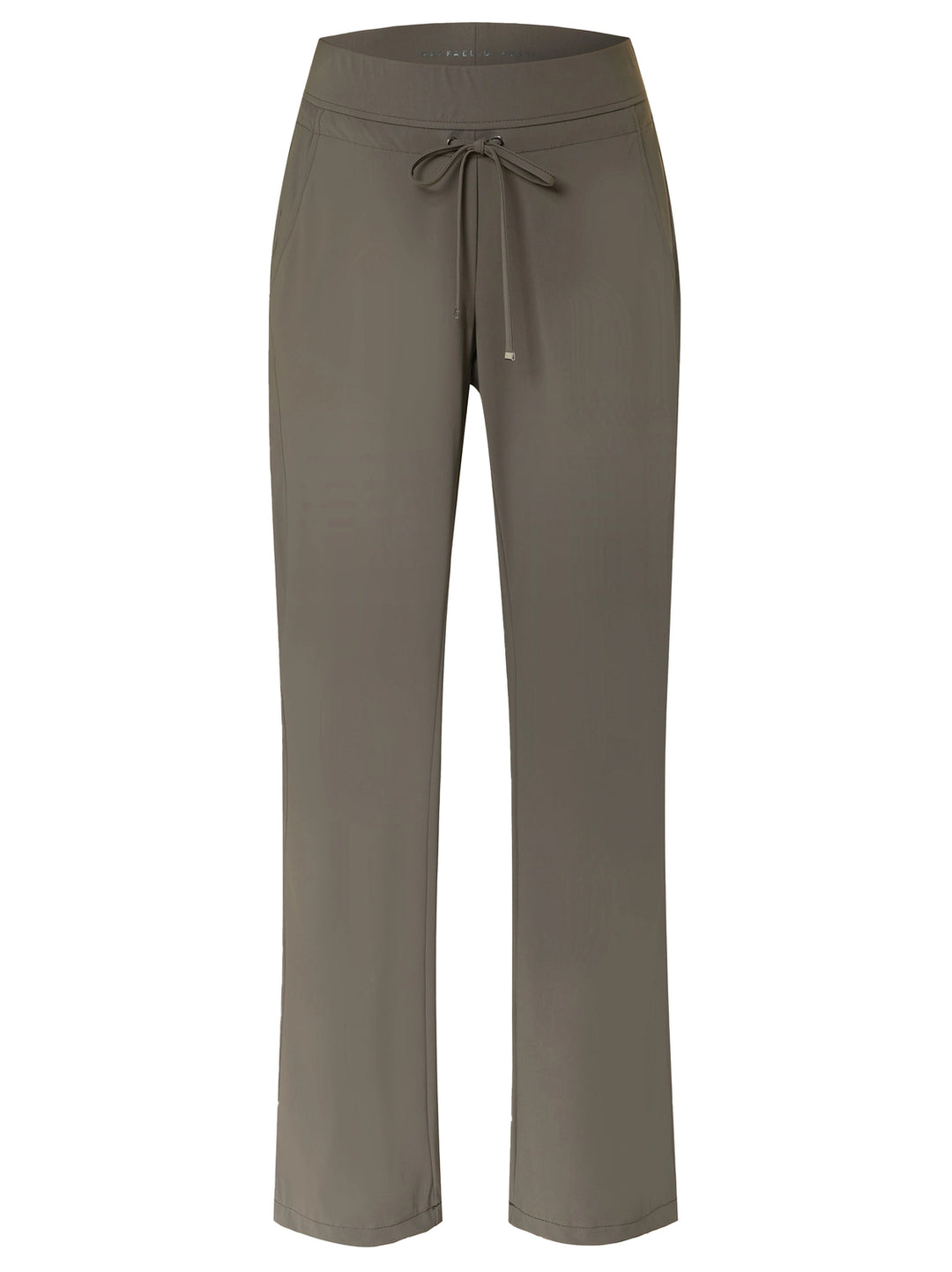 Raffaello RossiCandice Straight Hightech Jersey-68% polyamide, 32% elasthaan-DAMES BROEKEN-GROEN UNI