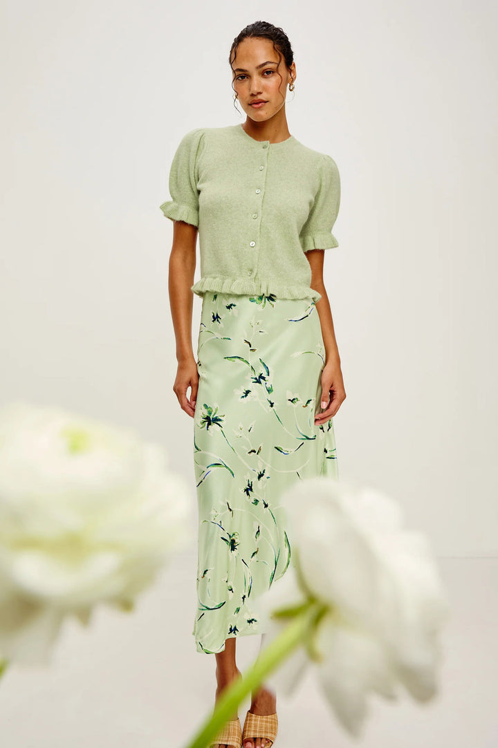 Rails Anya Rok – Groen-55% viscose, 45% rayon-DAMES ROKKEN-Groen