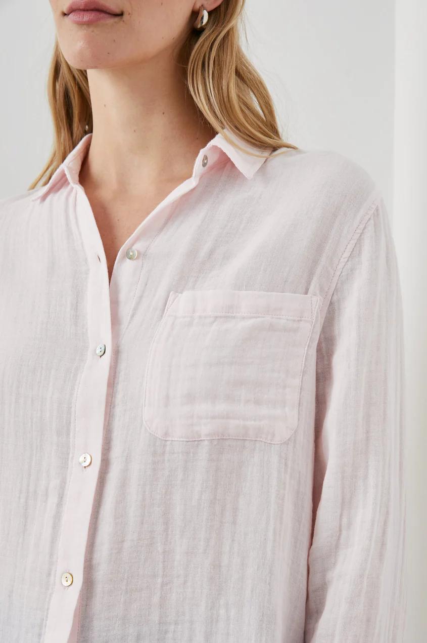 Rails blouse ELLIS petal-100% katoen-DAMES TOPS & BLOUSES-Roze