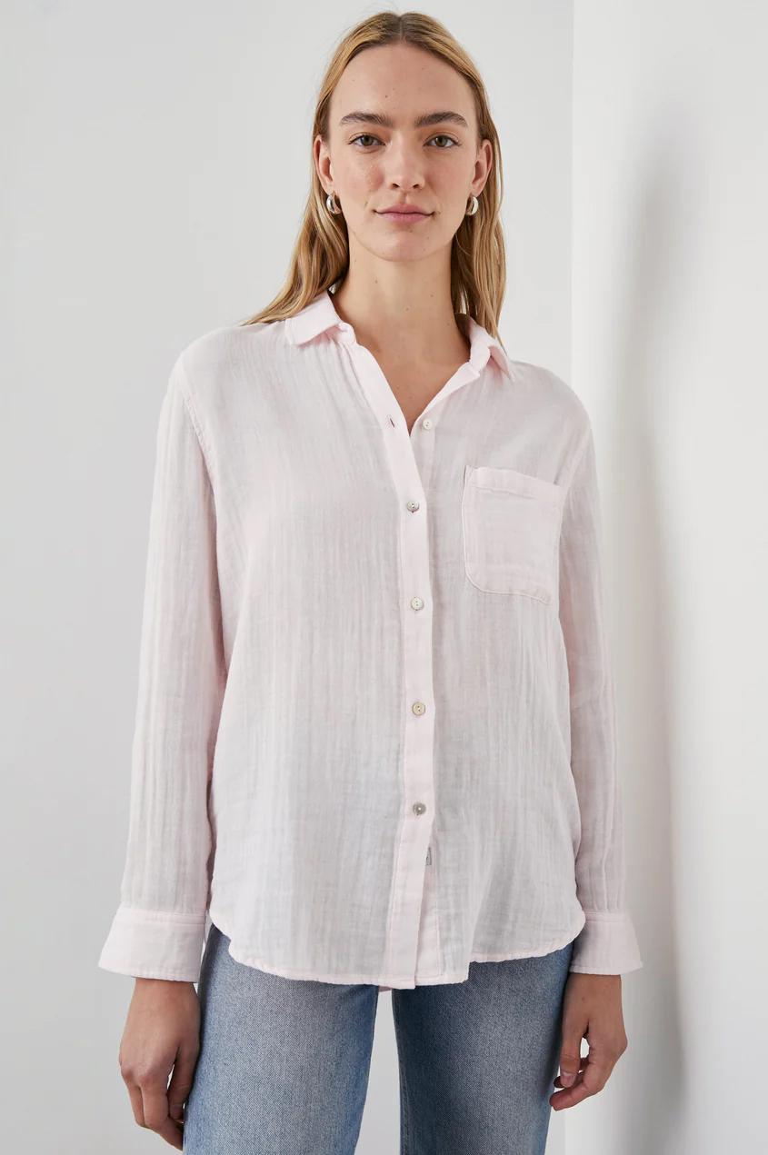 Rails blouse ELLIS petal-100% katoen-DAMES TOPS & BLOUSES-Roze
