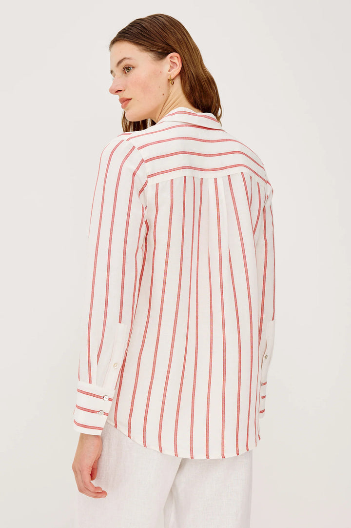 Rails Knox Blouse – Room-55% linnen, 45% rayon-DAMES TOPS & BLOUSES-Room