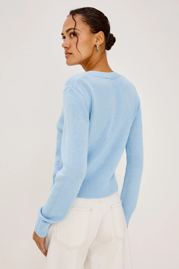 Rails Norah Vest – Blauw-95% katoen, 5% cashmere-DAMES TRUIEN & VESTEN-Blauw