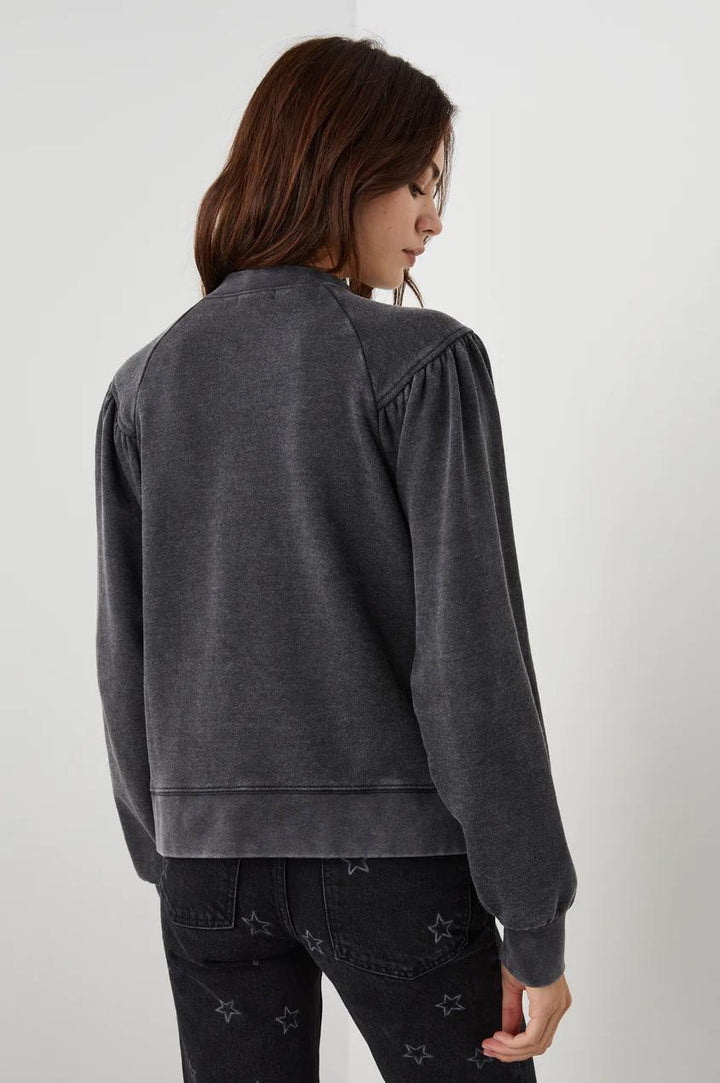 Rails sweatshirt DEX-100% katoen-DAMES TRUIEN & VESTEN-Antraciet
