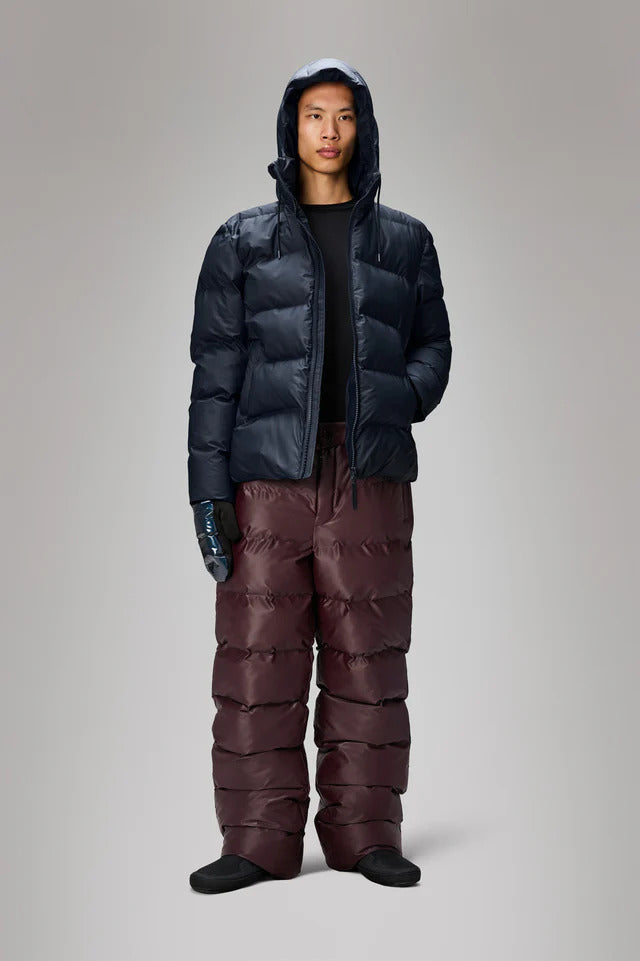 RAINS Alta Puffer Jacket W3T3 – Navy-100% PES (polyester)<br />-HEREN JASSEN & JACKS-Blauw