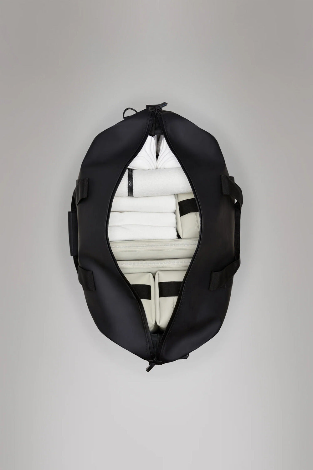 RAINS Hilo weekend bag – Blauw-100% polyester-HEREN ACCESSOIRES-Blauw