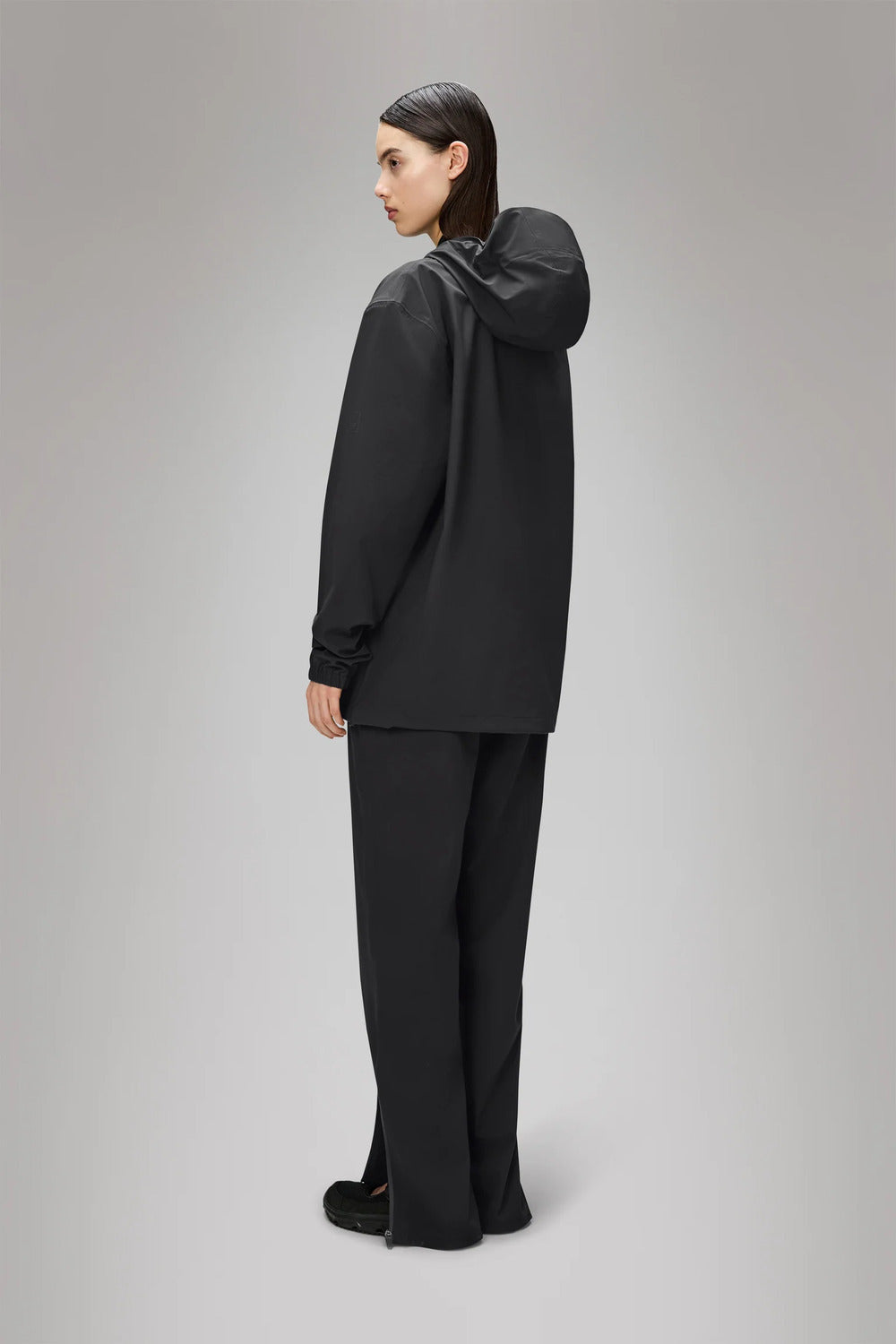 RAINS suva Hardshell Jacket W3-100% Polyester-HEREN JASSEN & JACKS-Zwart