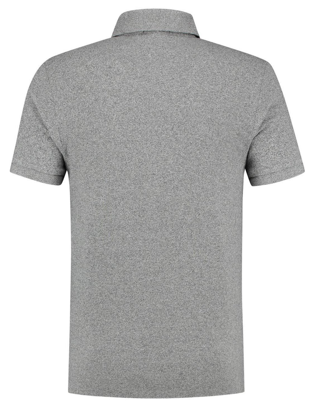 Ralph Lauren polo slim fit-100% katoen-HEREN POLO'S & T-SHIRTS-Grijs