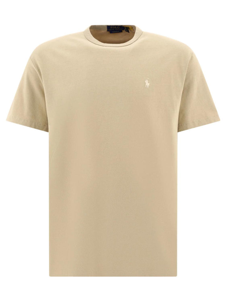 Ralph Lauren t-shirt classic-100% katoen-HEREN POLO'S & T-SHIRTS-Beige