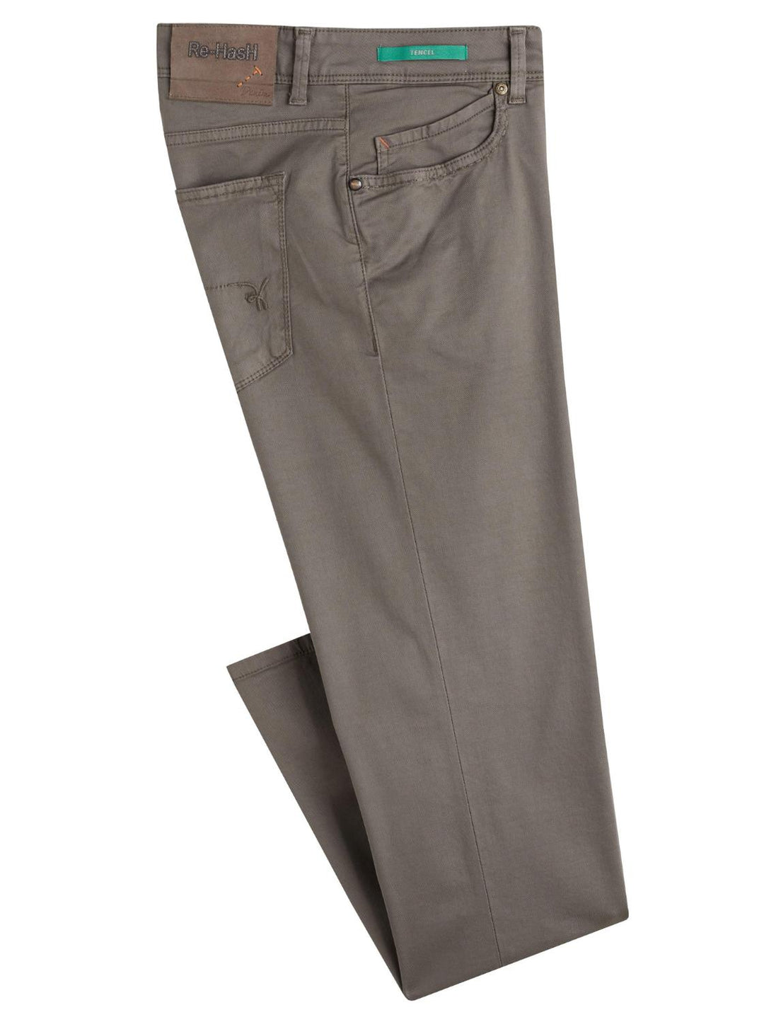 Re-Hash TENCEL broek – Beige-55% katoen, 42% lyocell, 3% elasthaan-HEREN BROEKEN-Beige