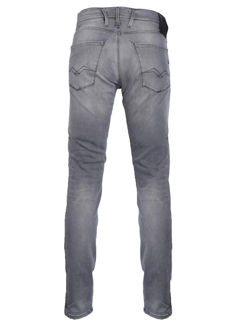 Replay Hyperflex Anbass jeans-87% katoen, 9% polyester, 4% elasthaan-HEREN BROEKEN-Grijs