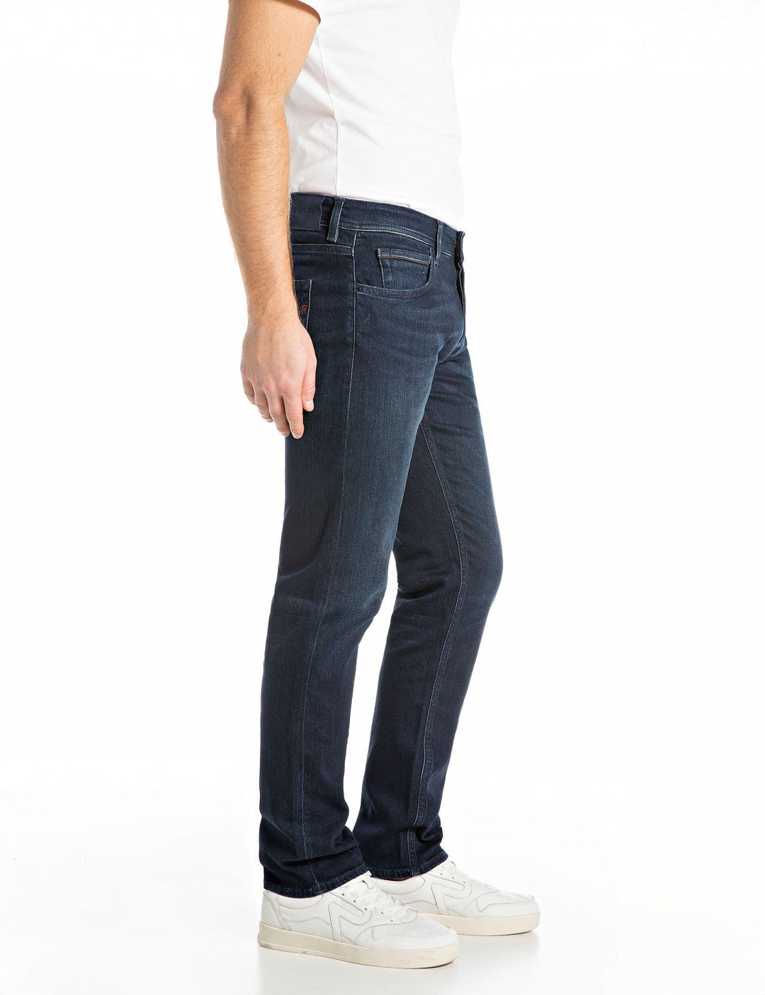 Replay Jeans MA972 – Blauw-99% katoen, 1 elastaan-HEREN BROEKEN-Blauw