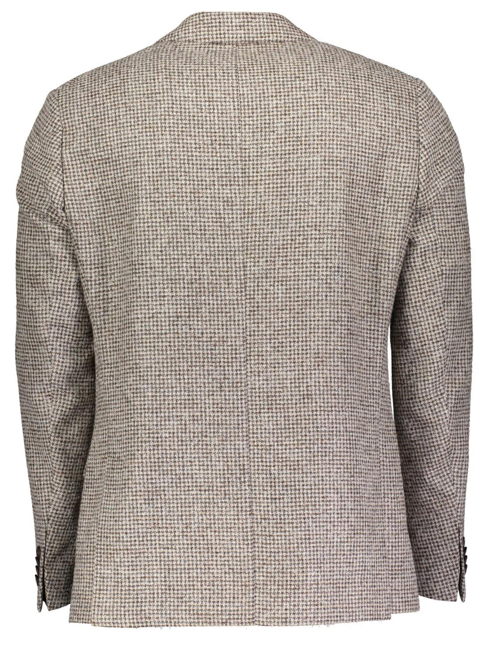 Roy Robson colbert-37% wol, 20% polyamide, 19% polyester, 17% acryl, 4% alpaka, 3% viskose-HEREN PAKKEN & COLBERTS-Bruin