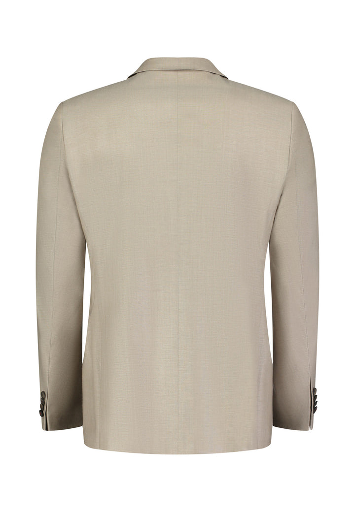 Roy Robson Colbert Beige-57% Scheurwol<br />40% Viscose<br />3% Elastaan-HEREN PAKKEN & COLBERTS-Beige