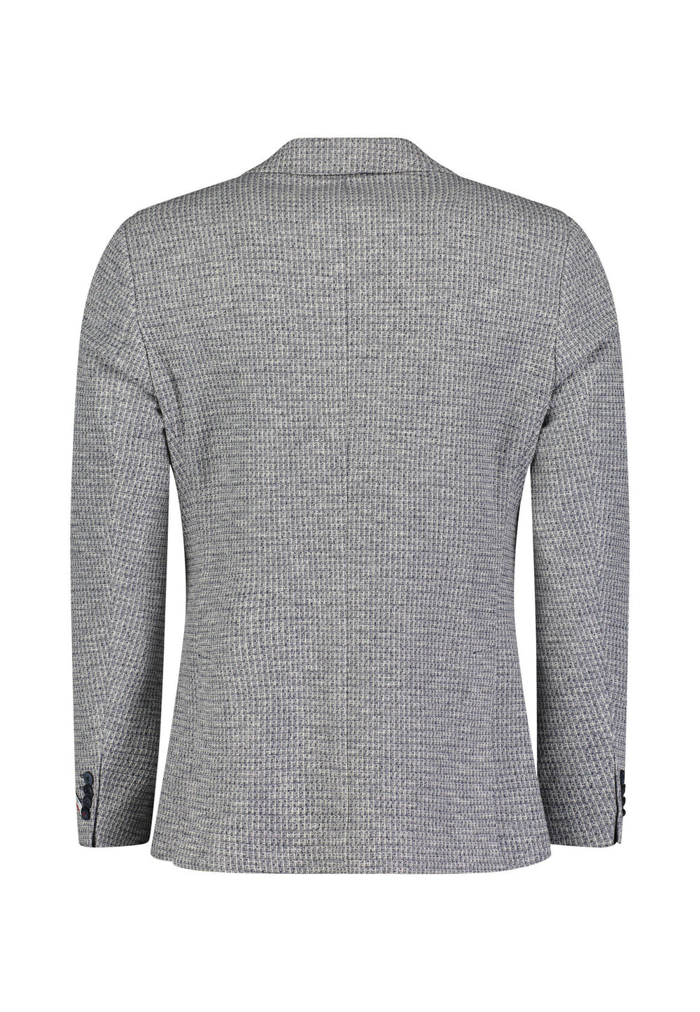 Roy Robson colbert blauw-53% Katoen<br />45% Polyester<br />2% Elastan-HEREN PAKKEN & COLBERTS-Blauw