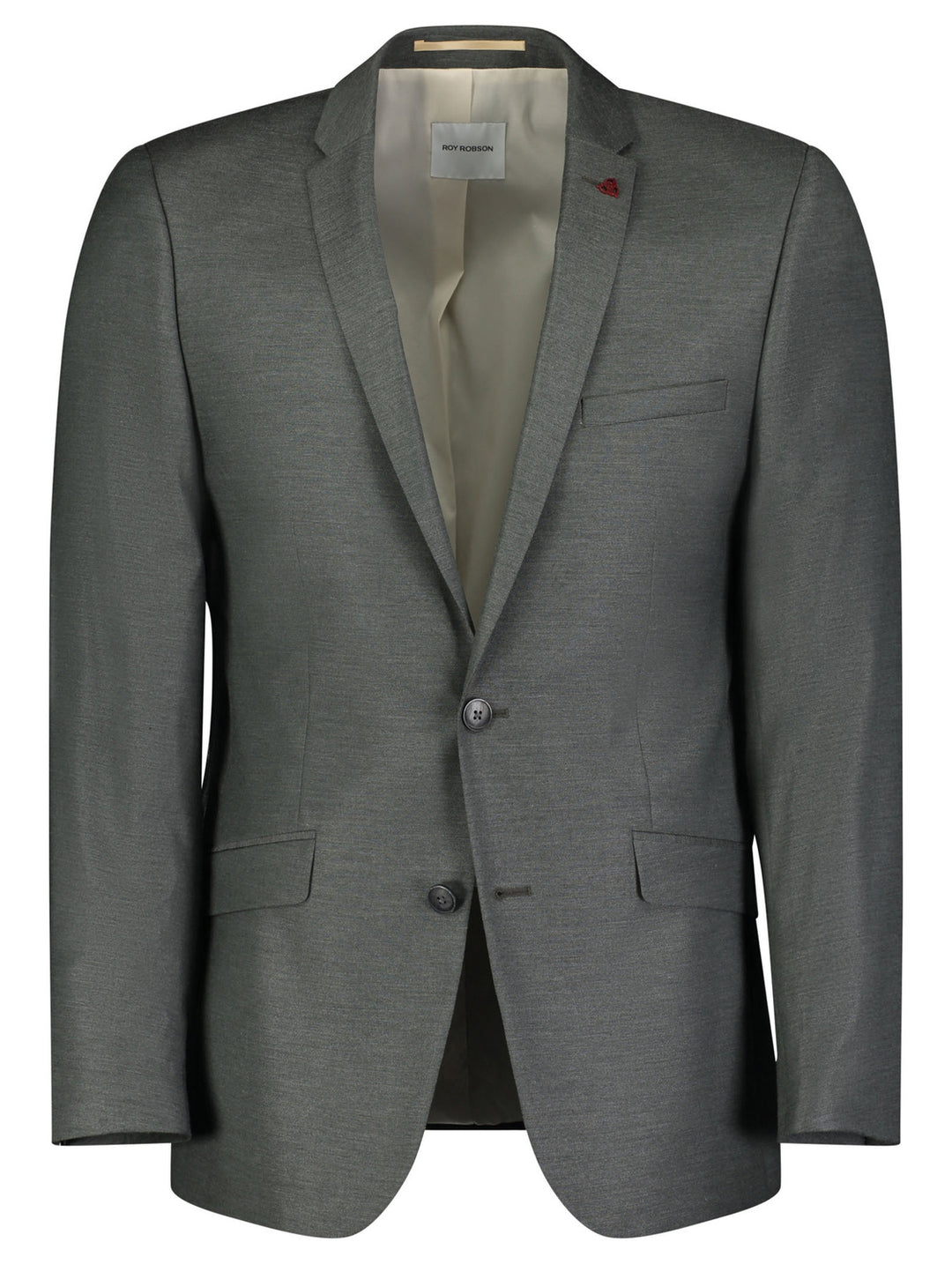 Roy Robson colbert MIX & MATCH-57% Scheerwol<br />40% Viscose<br />3% Elastaan-HEREN PAKKEN & COLBERTS-Groen