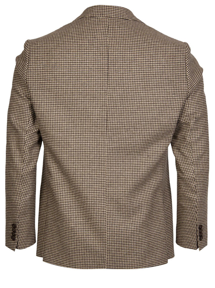 Roy Robson colbert Regular fit-60% wol, 35% polyester, 5% polyamide-HEREN PAKKEN & COLBERTS-Bruin