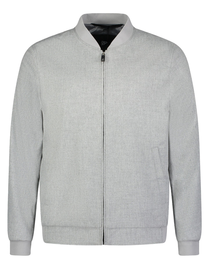 Roy Robson jack-45% polyacryl, 30% polyester, 20% wol, 5% katoen-HEREN JASSEN & JACKS-Grijs