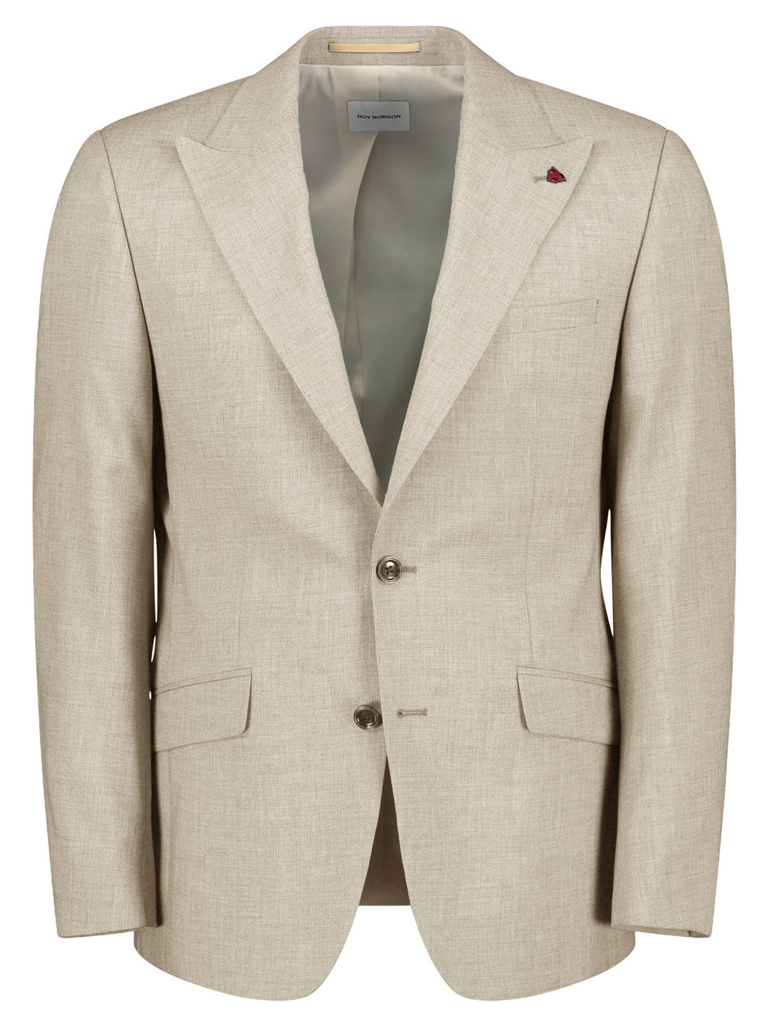 Roy Robson Mix & Match Colbert – Beige-65% wol, 35% viscose-HEREN PAKKEN & JASJES-Beige