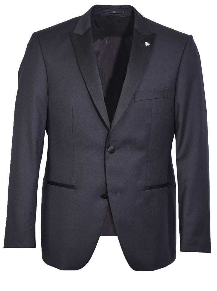 Roy Robson smoking colbert-100% wol-HEREN GELEGENHEIDSKLEDING-Zwart