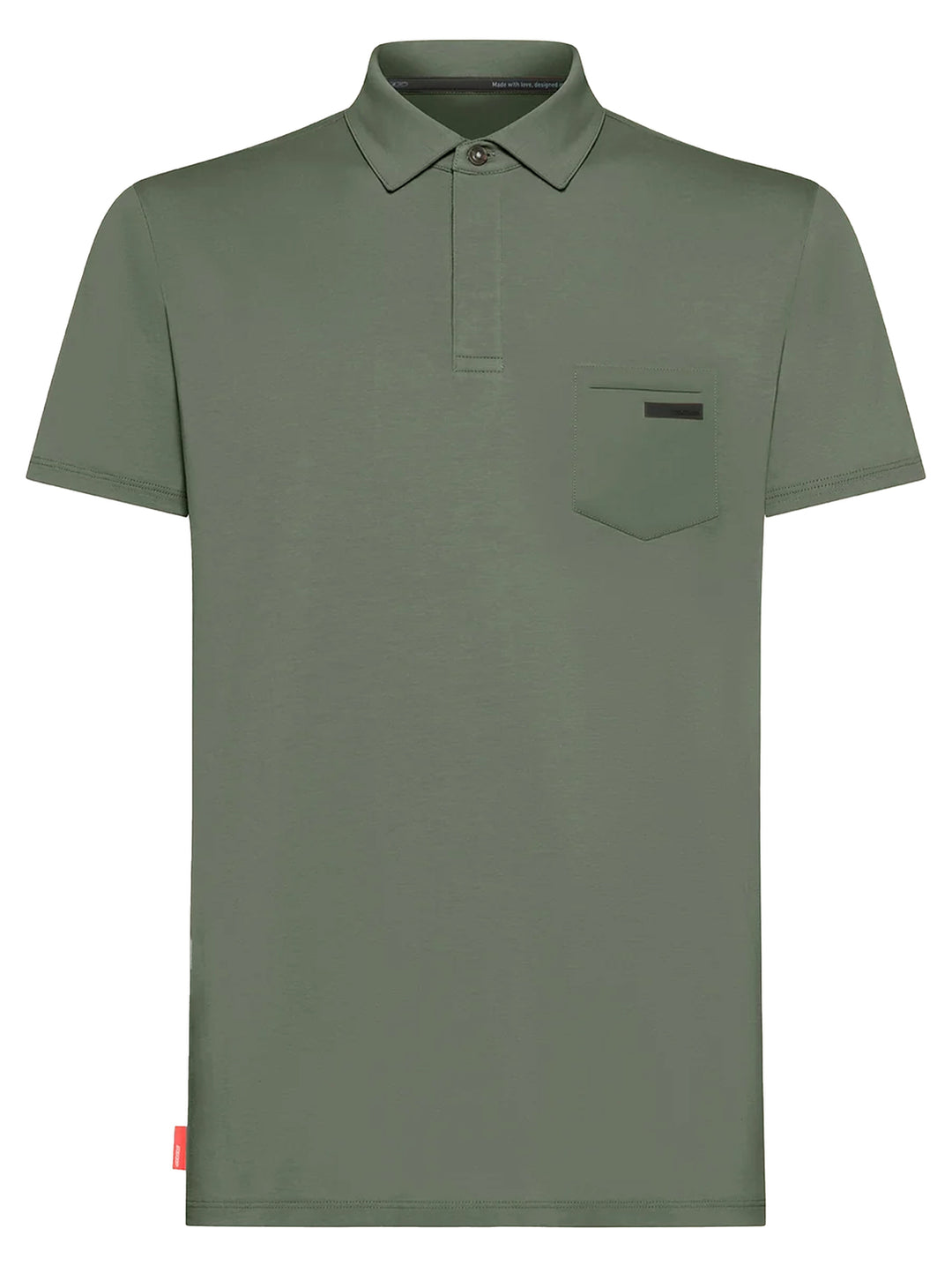 RRD Revo Polo – Groen-95% katoen, 5% elastaan-HEREN POLO'S & T-SHIRTS-Groen