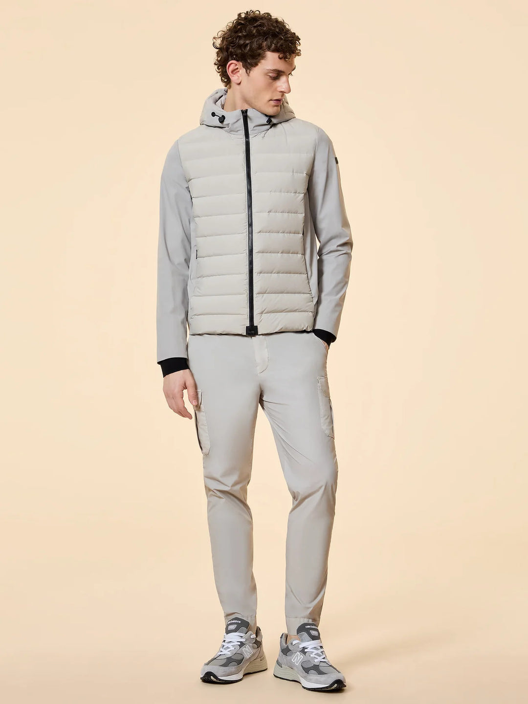 RRD Summer Superduck Hybrid Hood Jack – Beige-86% polyamide, 14% elastaan-HEREN JASSEN & JACKS-Beige
