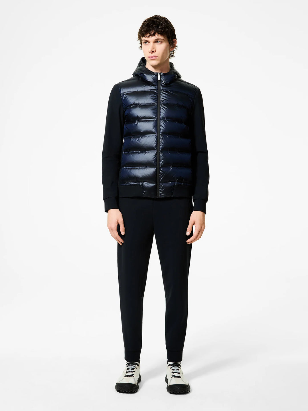 RRD Surflex Winter Duck Hood Zip Soft – Blauw-80% polyamide, 20 elastaan-HEREN JASSEN & JACKS-Blauw