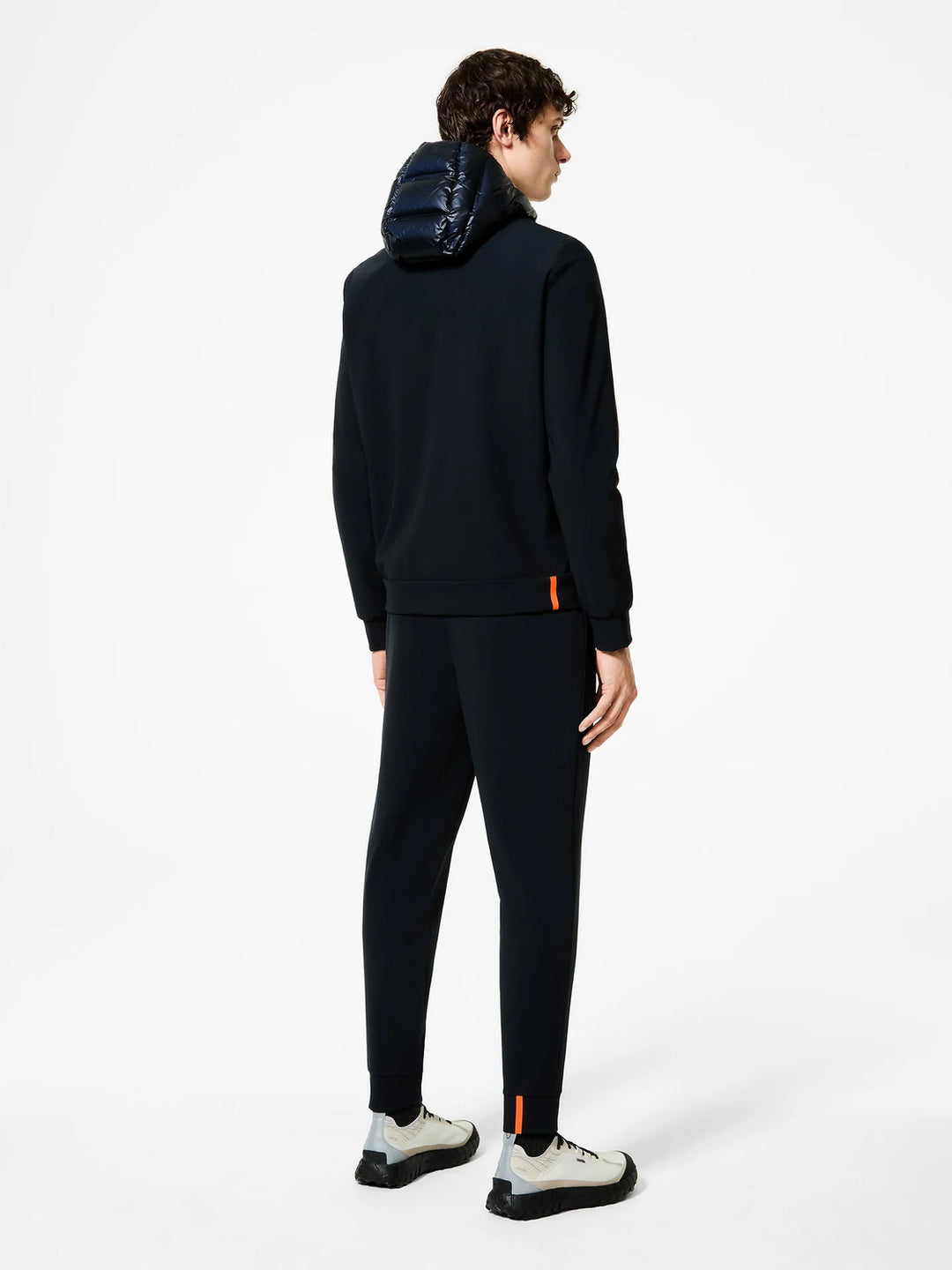 RRD Surflex Winter Duck Hood Zip Soft – Blauw-80% polyamide, 20 elastaan-HEREN JASSEN & JACKS-Blauw